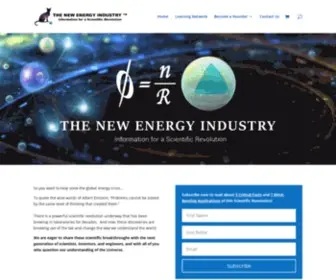 Thenewenergyindustry.com(THE NEW ENERGY INDUSTRY) Screenshot