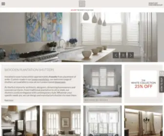 Thenewenglandshuttercompany.com(Plantation Shutters) Screenshot