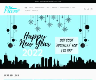 Thenewflare.com(The New Flare) Screenshot