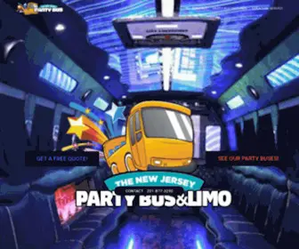 Thenewjerseypartybus.com(Thenewjerseypartybus) Screenshot