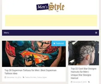 Thenewmensstyle.com(Best style for men) Screenshot