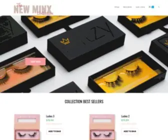 Thenewminx.com(The New Minx Collection) Screenshot