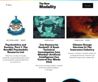 Thenewmodality.com(The New Modality) Screenshot