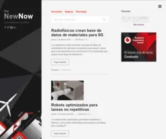 Thenewnow.es(Blog sobre tecnología e innovación) Screenshot