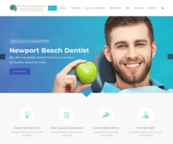 Thenewportbeachdentist.com(Best dentist Newport Beach Dr) Screenshot