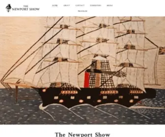 Thenewportshow.com(The Newport Show) Screenshot
