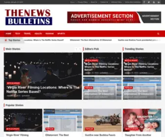 Thenewsbulletins.com(The News Bulletins) Screenshot