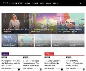 Thenewscave.com(Home) Screenshot