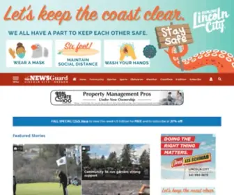 Thenewsguard.com(Local news for Lincoln City on the central Oregon coast) Screenshot