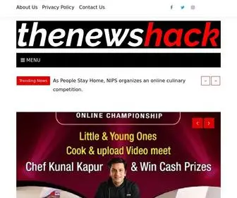 Thenewshack.com(The News Hack) Screenshot