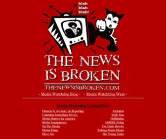 Thenewsisbroken.com(The News Is) Screenshot