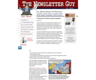 Thenewsletterguy.com(The newsletter guy) Screenshot
