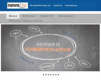 Thenewslinkgroup.com(The newsLINK Group LLC) Screenshot