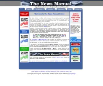 Thenewsmanual.net(The News Manual) Screenshot