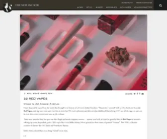 Thenewsmoker.com(The New Smoker) Screenshot