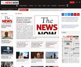 Thenewsnow.co.in(The News Now) Screenshot