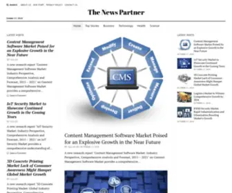 Thenewspartner.com(The News Partner) Screenshot