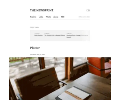 Thenewsprint.co(Thenewsprint) Screenshot