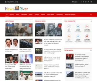Thenewsriver.com(The News River) Screenshot