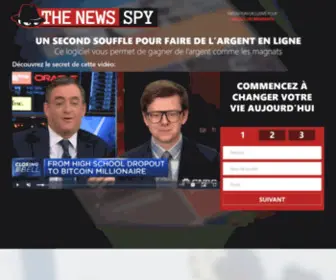 Thenewsspym.com(The News Spy) Screenshot