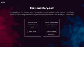 Thenewsstory.com(Thenewsstory) Screenshot