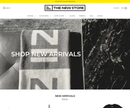 Thenewstore.nyc(The New School) Screenshot