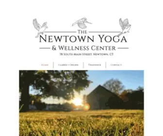 Thenewtownyogacenter.com(Yoga Classes) Screenshot