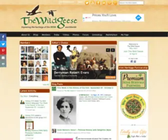 Thenewwildgeese.com(History) Screenshot