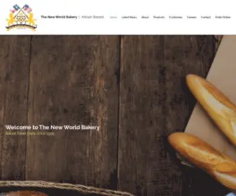 Thenewworldbakery.com(Artisan Breads) Screenshot