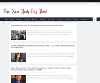 Thenewyorkcitypost.com(The New York City Post) Screenshot