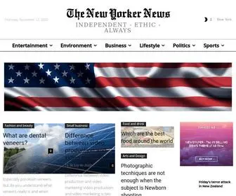 Thenewyorkernews.com(The New Yorker News) Screenshot