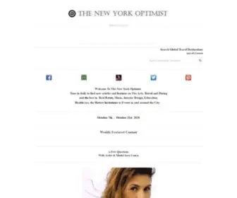 Thenewyorkoptimist.net(The New York Optimist Weekly Online Magazine) Screenshot