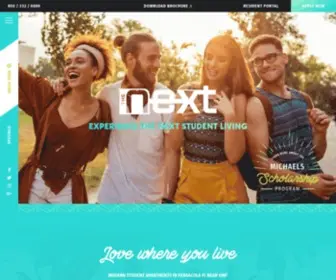 Thenextapartments.com(Modern Off Campus Apartments Near UWF) Screenshot