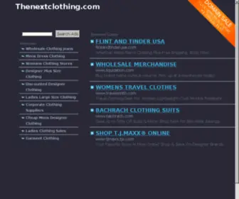 Thenextclothing.com(The Next Clothing) Screenshot