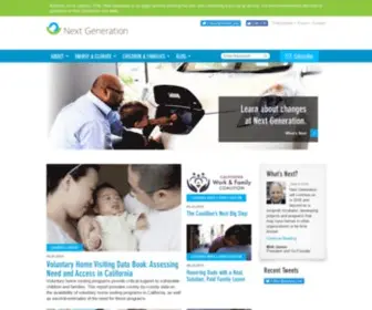 Thenextgeneration.org(A nonpartisan nonprofit promoting solutions to the defining challenges of the next generation) Screenshot
