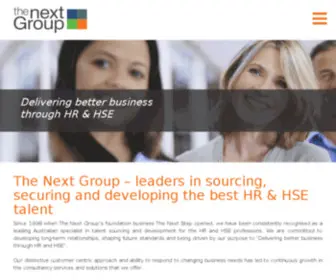 Thenextgroup.com.au(The Next Group) Screenshot