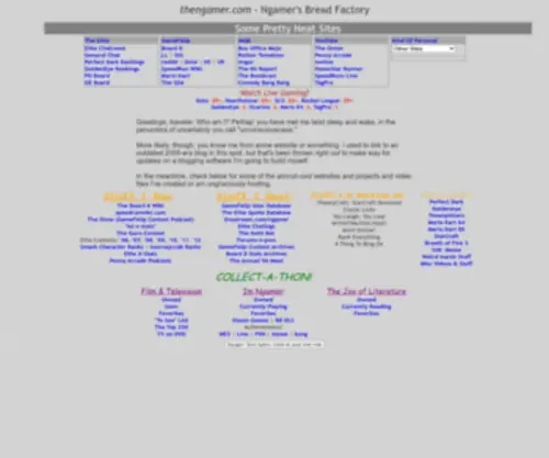 Thengamer.com(First child) Screenshot