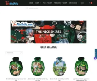 Theniceshirts.com(The Nice Shirts) Screenshot
