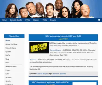 Theninenine.com(Brooklyn Nine) Screenshot