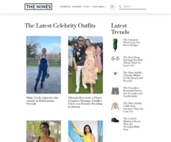 Theninesfashion.com(The Nines) Screenshot