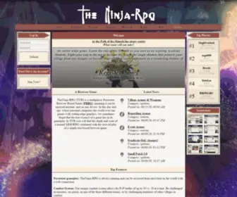 Theninja-RPG.com(The Ninja) Screenshot