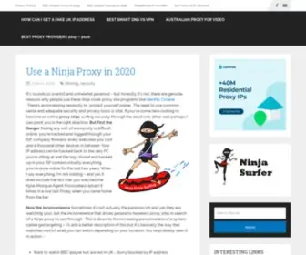Theninjaproxy.org(Why You Should Be Using a Secure Ninja Proxy in 2024) Screenshot