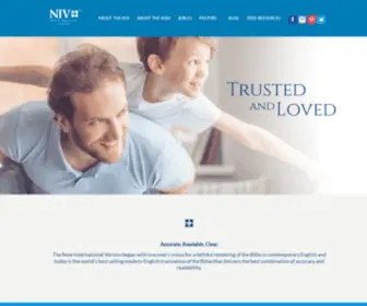 ThenivBible.com(The NIV Bible) Screenshot