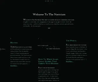 Thenoctrium.com(The Noctrium) Screenshot