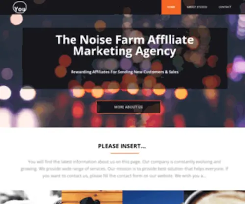 Thenoisefarminc.com(Thenoisefarminc) Screenshot