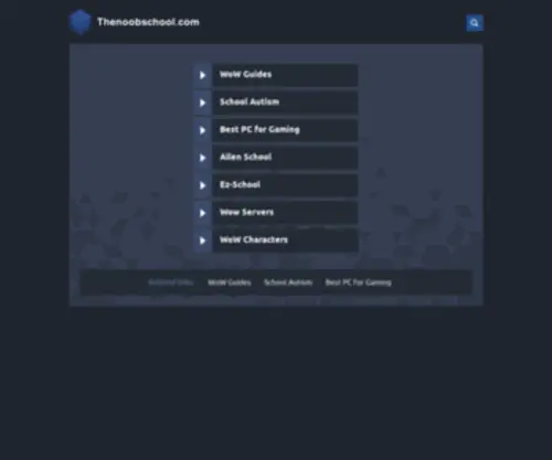 Thenoobschool.com(WoW Profession Guides and Leveling) Screenshot