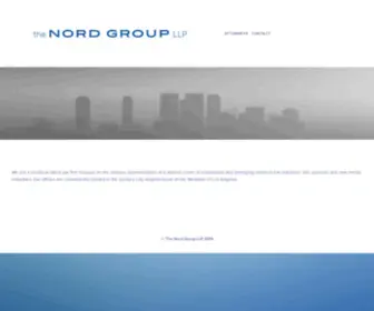 Thenordgroup.com(The nord group llp) Screenshot