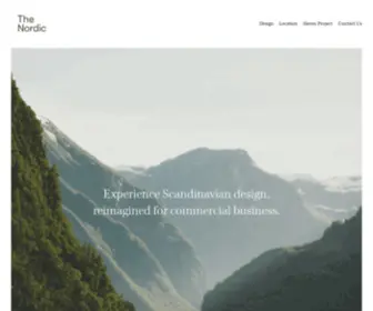 Thenordic.info(The Nordic) Screenshot