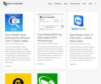 Thenotionink.com(Thenotionink) Screenshot