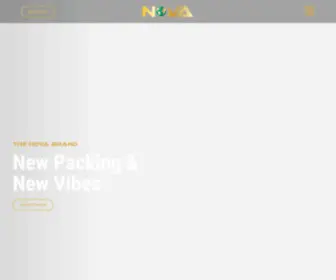 Thenovabrand.net(Time to taste Perfection) Screenshot